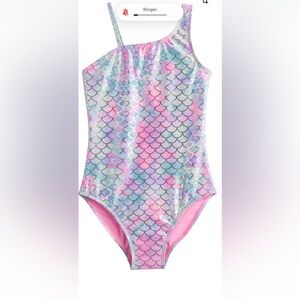 SO Kids Pastel Mermaid One Piece Swimsuit